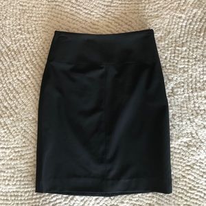 NWT Black Wool Banana Republic pencil skirt sz 4